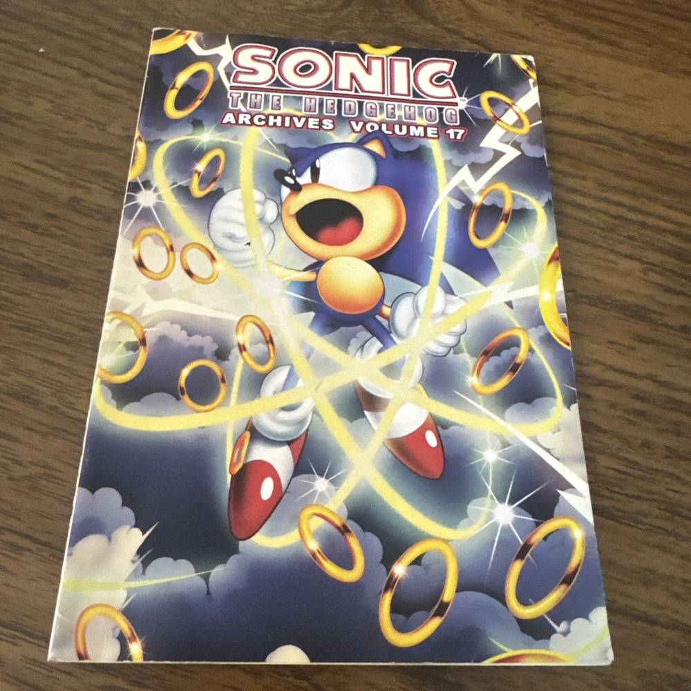 SONIC THE HEDGEHOG ARCHIVES 17 ARCHIE TPB COMIC‎ 1ST PRINT 63-66 SPAZ 2012 NM